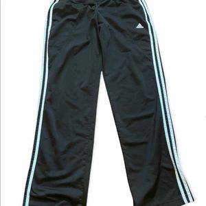 Sale‼️Adidas black white strapped sweatpants